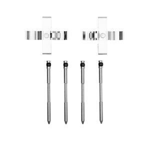 Volkswagen TOUAREG Disc Brake Hardware Kit - Rear - R1 Concepts - `07-`09